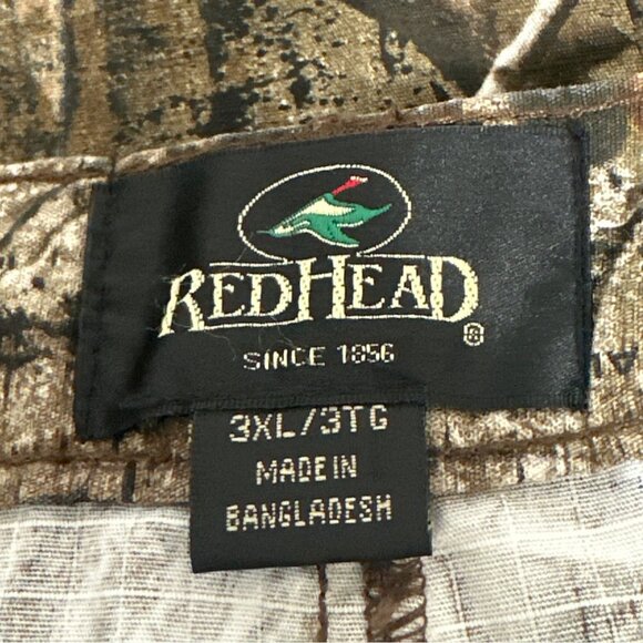 RedHead Mens 3XL Camo Cargo Pants Cotton Realtree Ripstop Hunting Camping - Picture 3 of 12